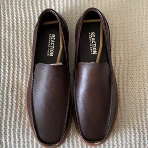 Kenneth Cole Men’s Drawback Slip-ons Dark Brown